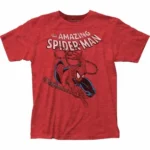 Disney Spider-Man Printed Short Sleeve T-Shirt Men's and Women's Summer New Fashion Trend Street Casual Crew Neck Loose Y2K Top